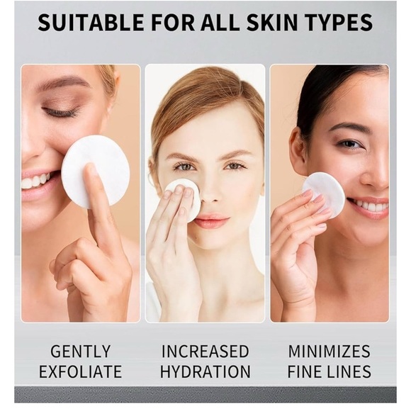 Resurfacing Pad Glycolic Acid Pads for Face: Facial Exfoliating Cleansing Peel - Picture 4 of 5